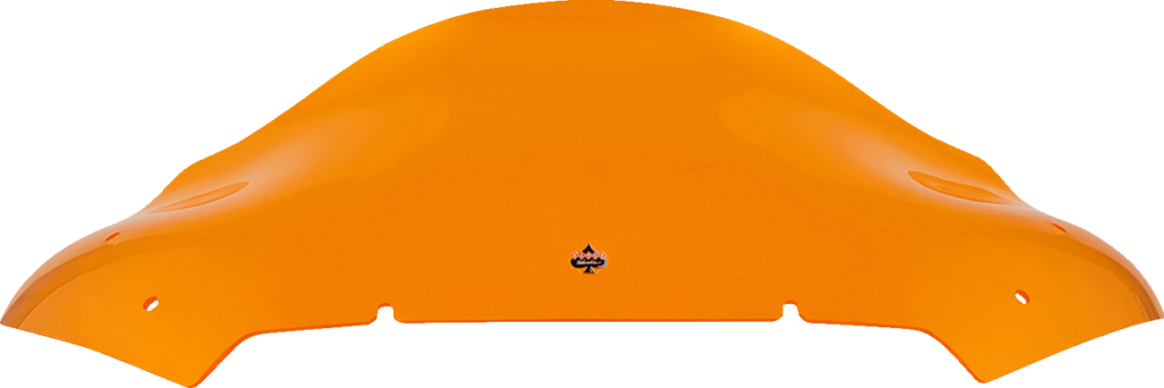 Klock Werks Kolor Flare® Windshield - 10" - Orange - '23-'25 FLTRX
