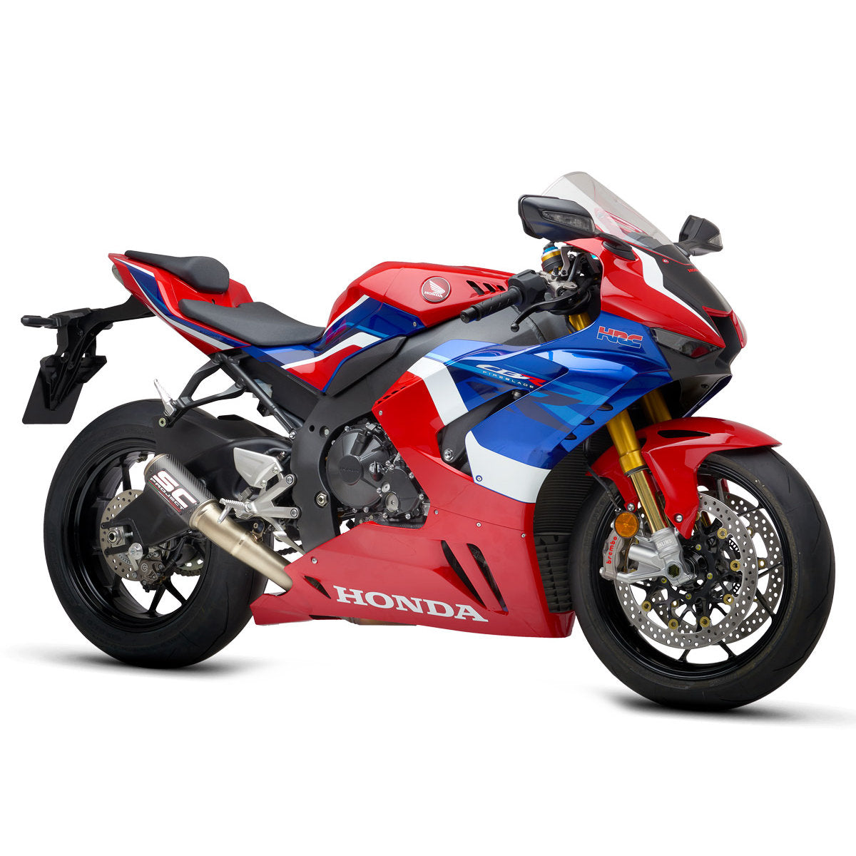 SC Project CR-T Carbon Fiber Slip On For CBR 1000rr-R SP