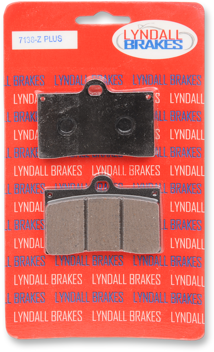 Lyndall Racing Brakes LLC Z-Plus Brake Pads - Brembo