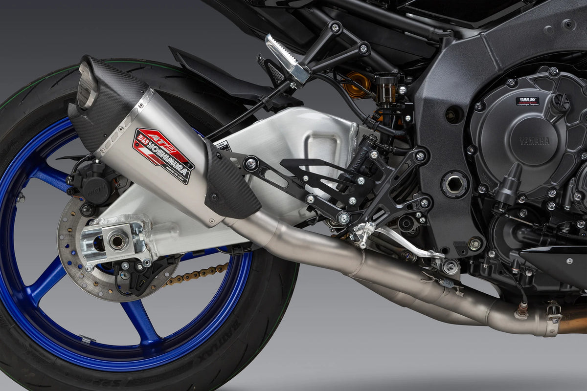 Yoshimura MT-10 22-26 Race AT2 Stainless 3/4 Exhaust, W/ Stainless Muffler