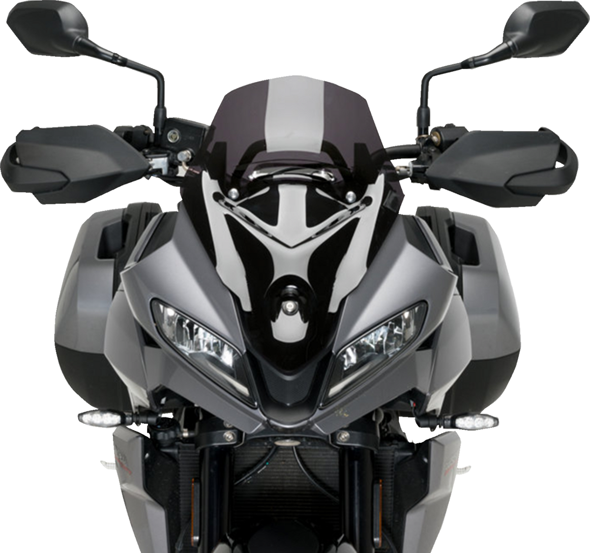 PUIG HI-Tech Parts Sport Windscreen - 18" - Dark Smoke - Tiger Sport 660
