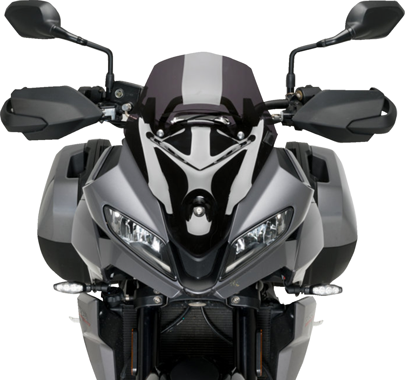 PUIG HI-Tech Parts Sport Windscreen - 18" - Dark Smoke - Tiger Sport 660