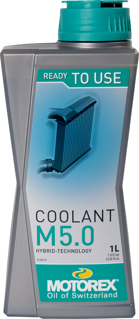 Motorex Ready-To-Use M5.0 Coolant - 1 Liter