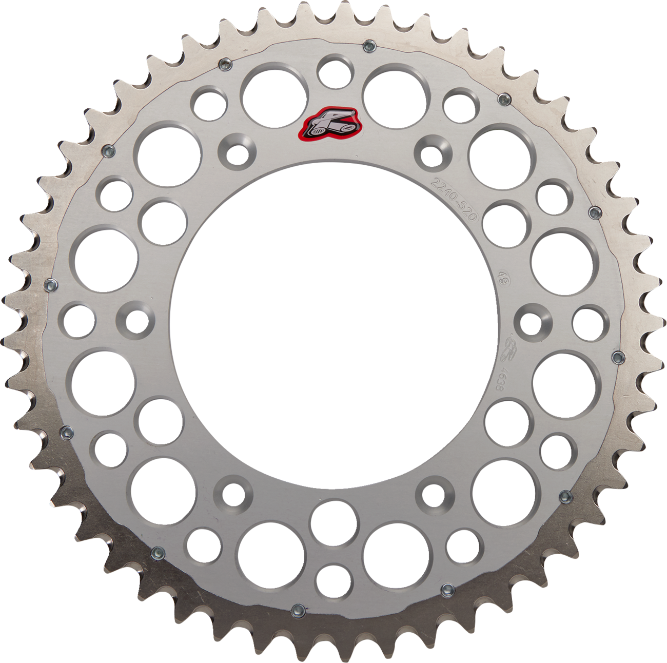 Renthal Twinring™ Rear Sprocket - 49 Tooth - Silver