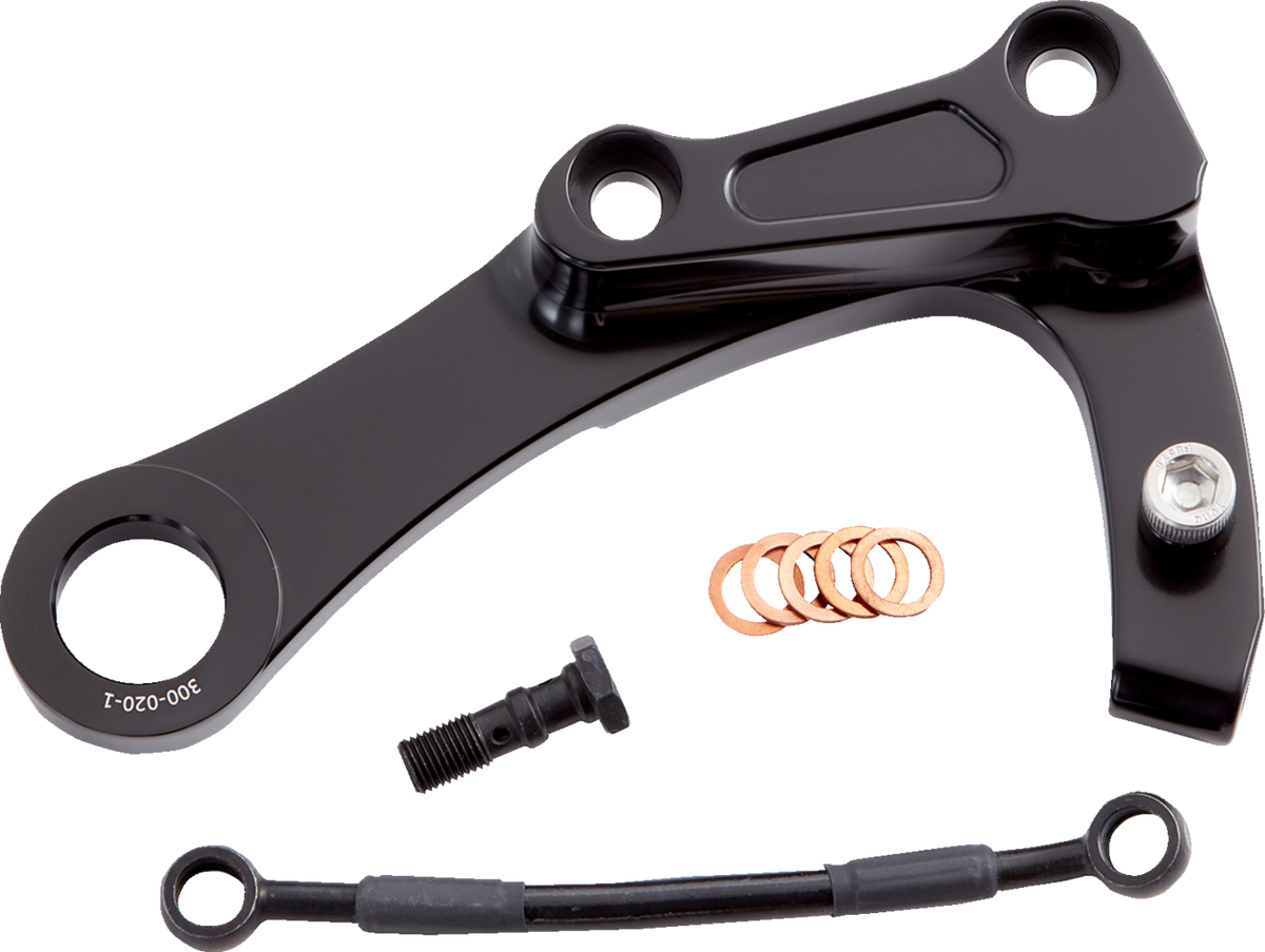 Arlen NESS Rear Bracket Caliper - Softail
