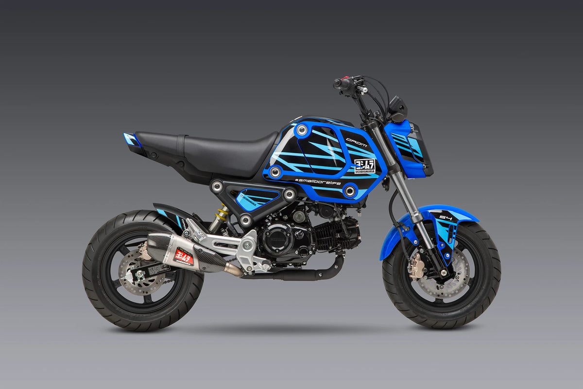 Yoshimura GROM 2022-24 Graphics Kit "EDGE" Blue