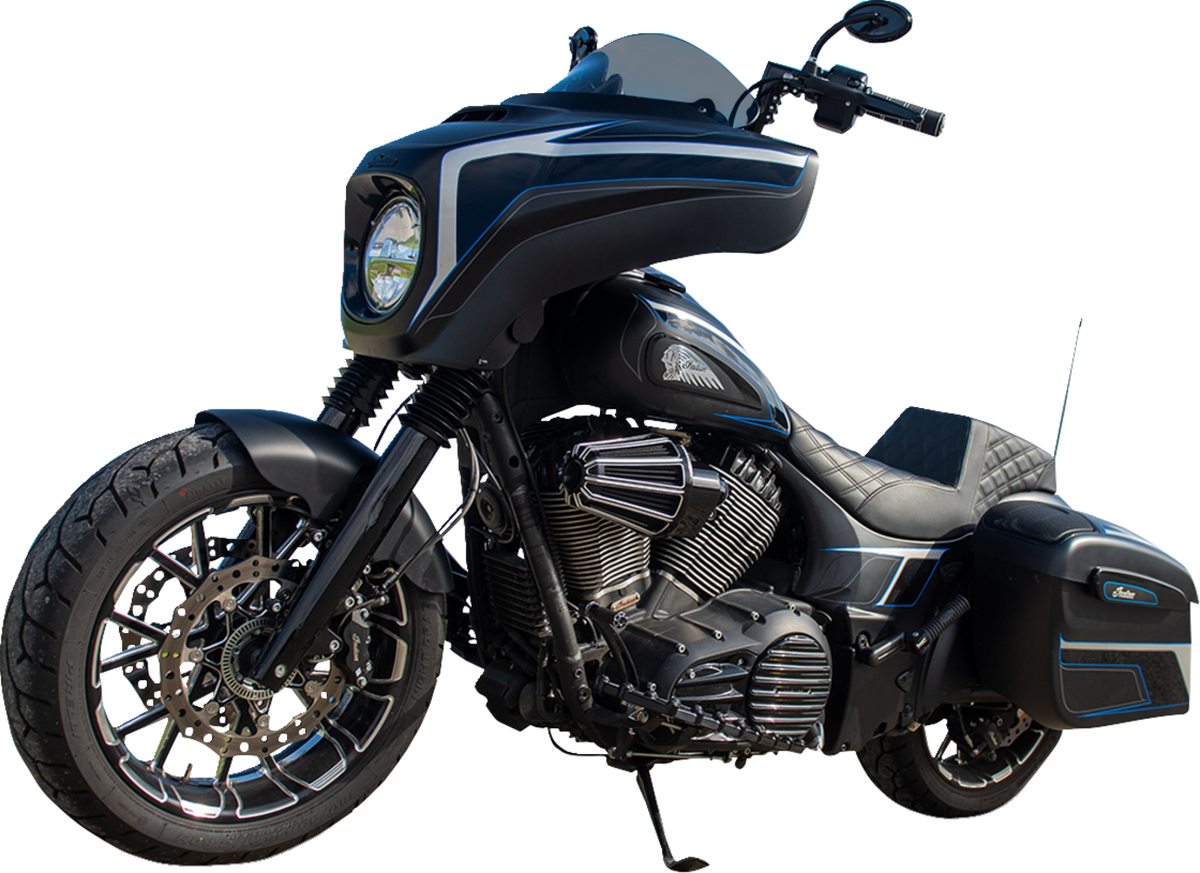 Arlen NESS Pro Short Fat Front Fender - Indian - Chief
