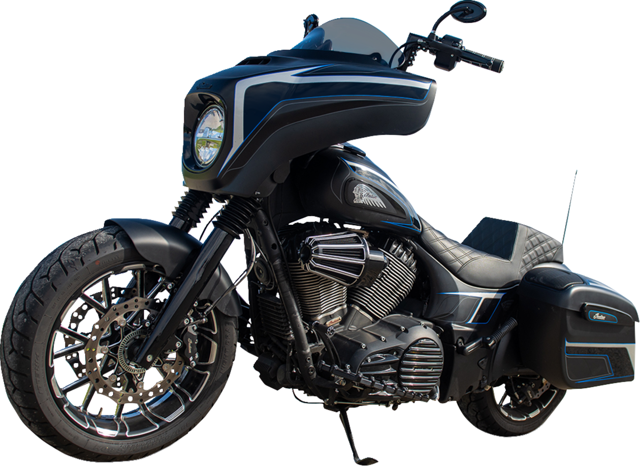 Arlen NESS Pro Short Fat Front Fender - Indian - Chief