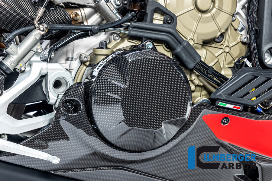 Ilmberger Carbon Clutch Cover Ducati Streetfighter V4 Till 2022