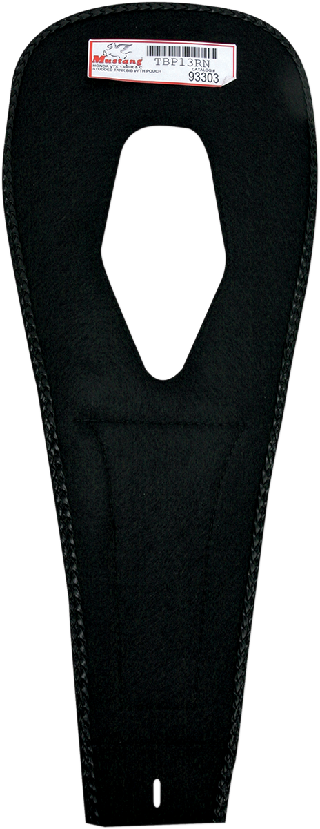 Mustang Pouch Tank Bib - Studded - Black - Honda