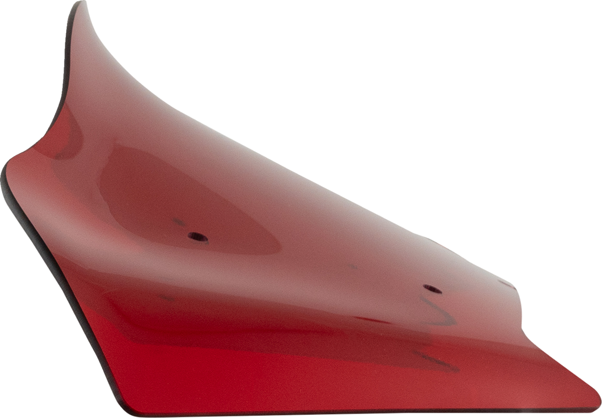 Klock Werks Kolor Flare® Windshield - 8" - Red - '23-'25 FLHX