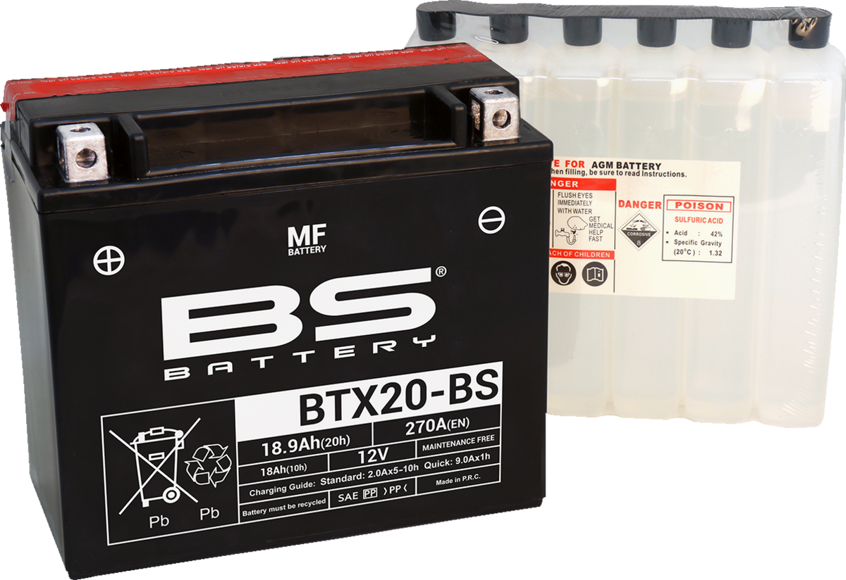 BS Battery Battery - BTX20-BS (YTX)
