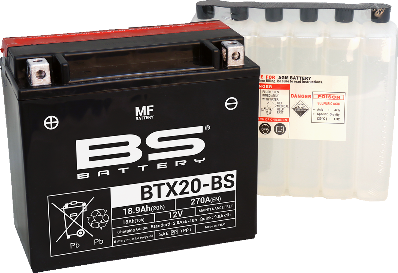 BS Battery Battery - BTX20-BS (YTX)