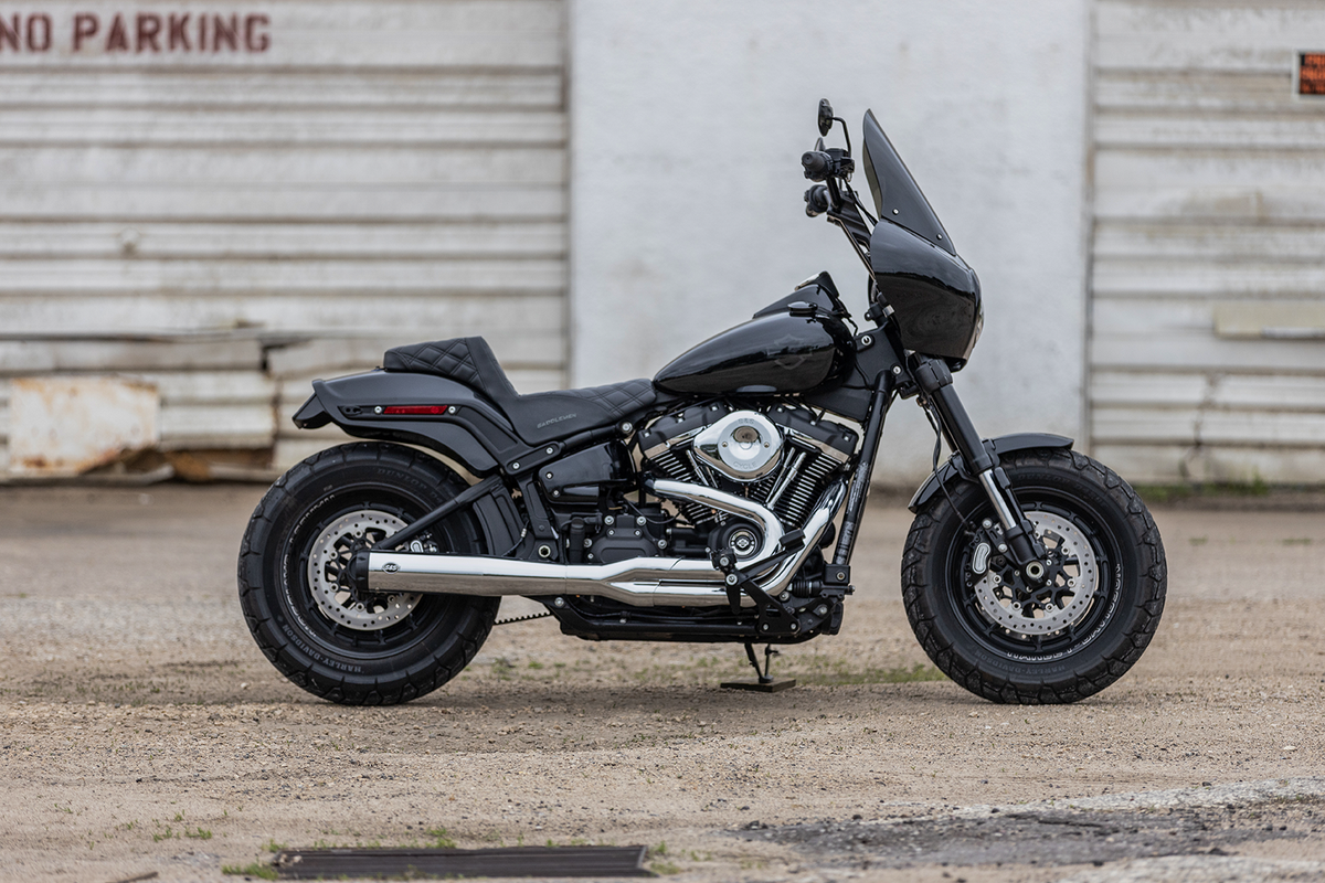 S&S Cycle 2:1 50 State Exhaust For M8 Softail - Chrome
