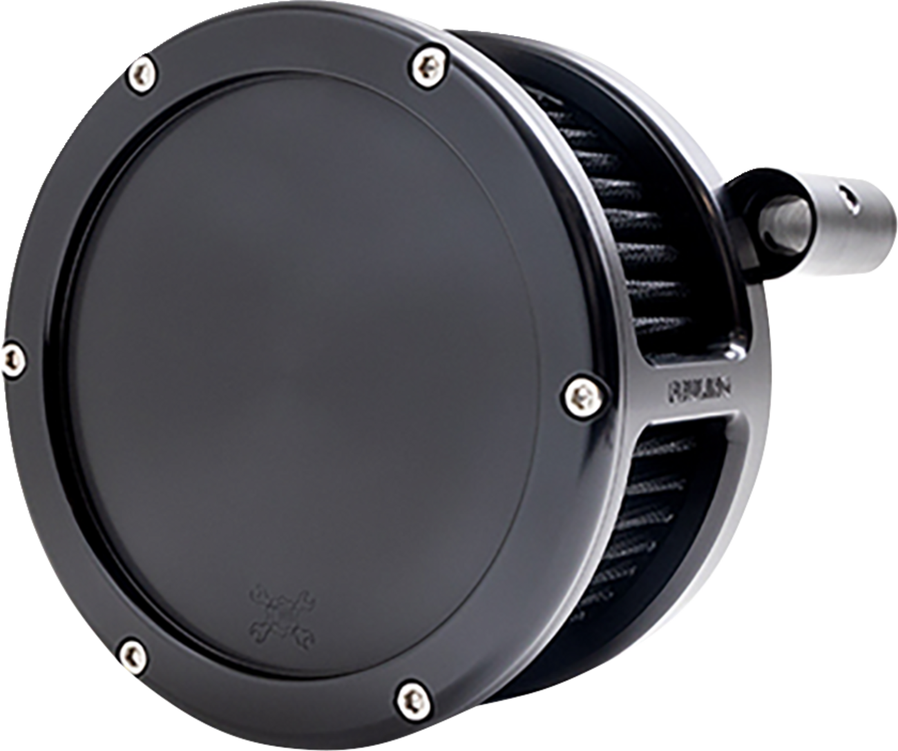 Feuling Parts BA Air Cleaner Kit - Black With Black Filter - '08-'17 Dyna/Softail/Touring