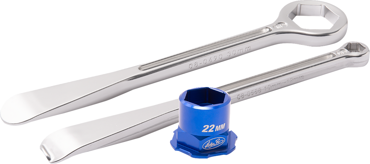 Motion Pro Combo Lever W/Adapter - T6 - Hex - 32 MM - 10/12 MM | 30 MM Adapter - Set