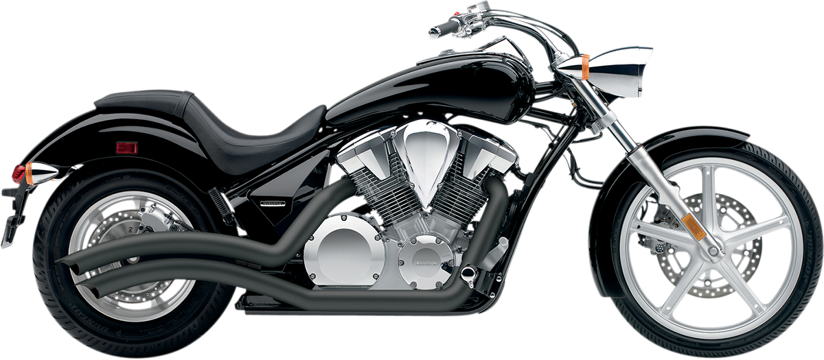 Cobra Speedster Swept Exhaust - Black - VT1300