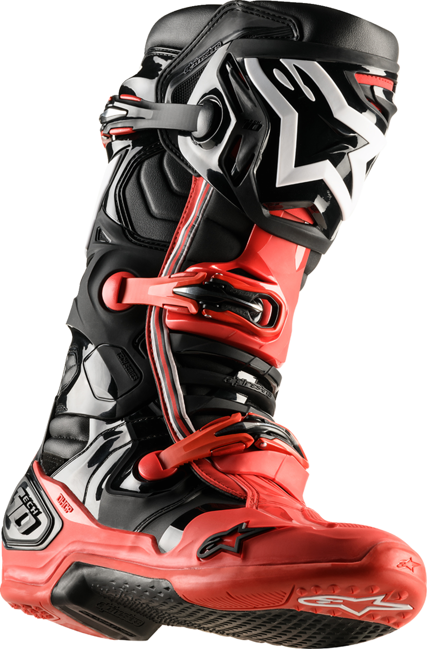 Alpinestars Tech 10 Acumen Boots - Black/Red - US 9
