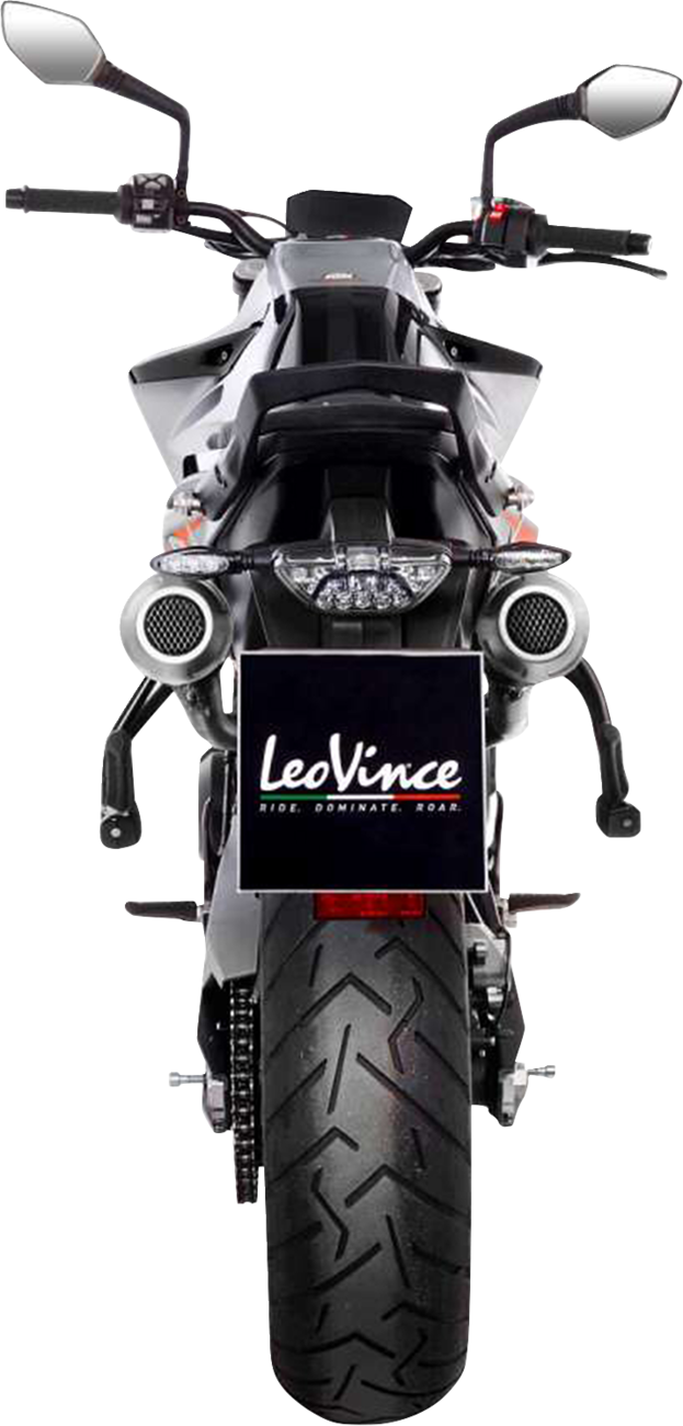 LeoVince LV-10 Black Edition Slip-On Muffler - Duke 790/890