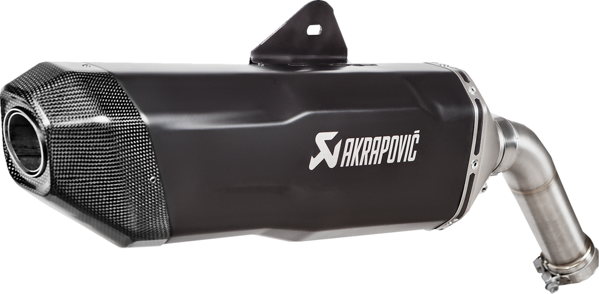 Akrapovic Slip-On Line Muffler - Titanium - Black