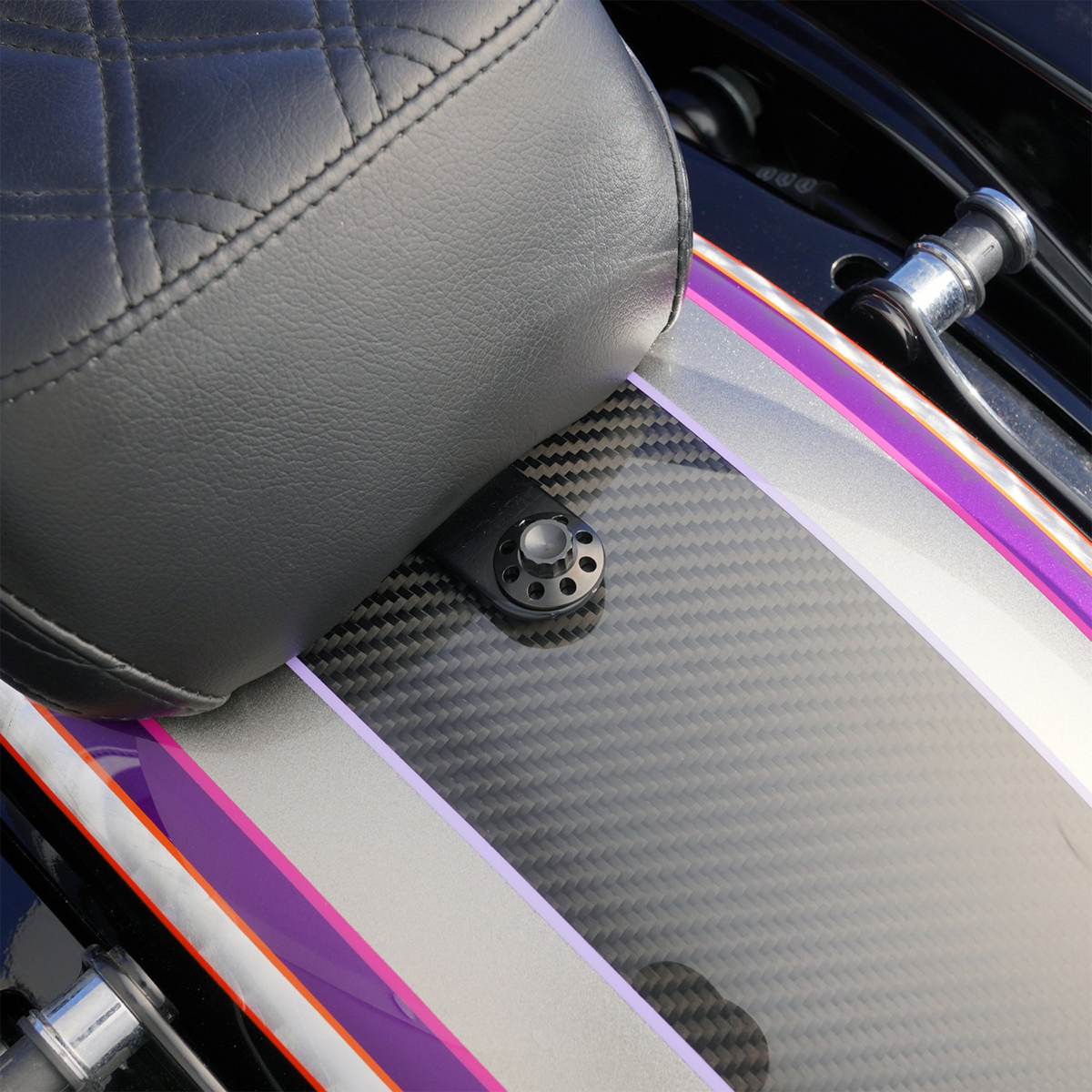 Arlen NESS 12-Point Seat Bolt - Black
