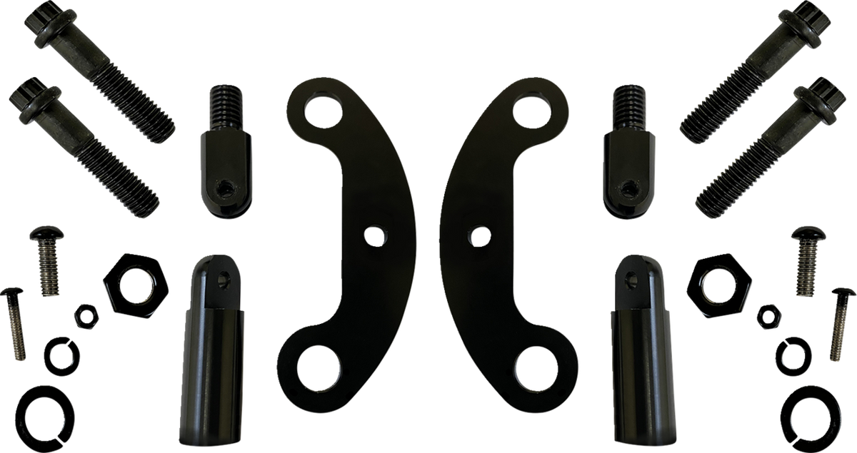 Custom Dynamics Fog Light Mount - Black
