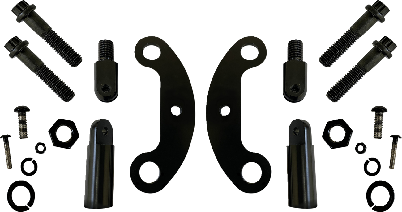 Custom Dynamics Fog Light Mount - Black