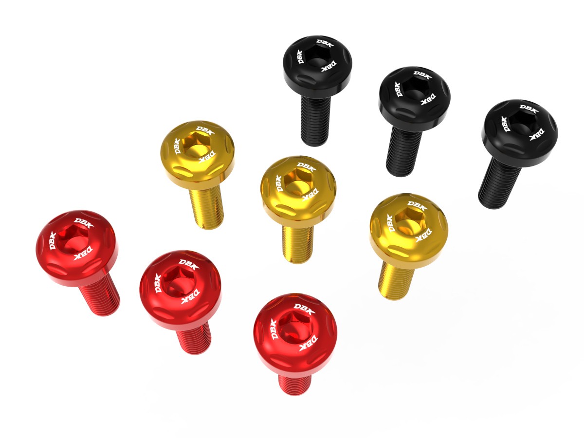 Ducabike DBK KVT115 - Panigale V2 My 2025 Exhaust Mufflers Covers Screws Kit