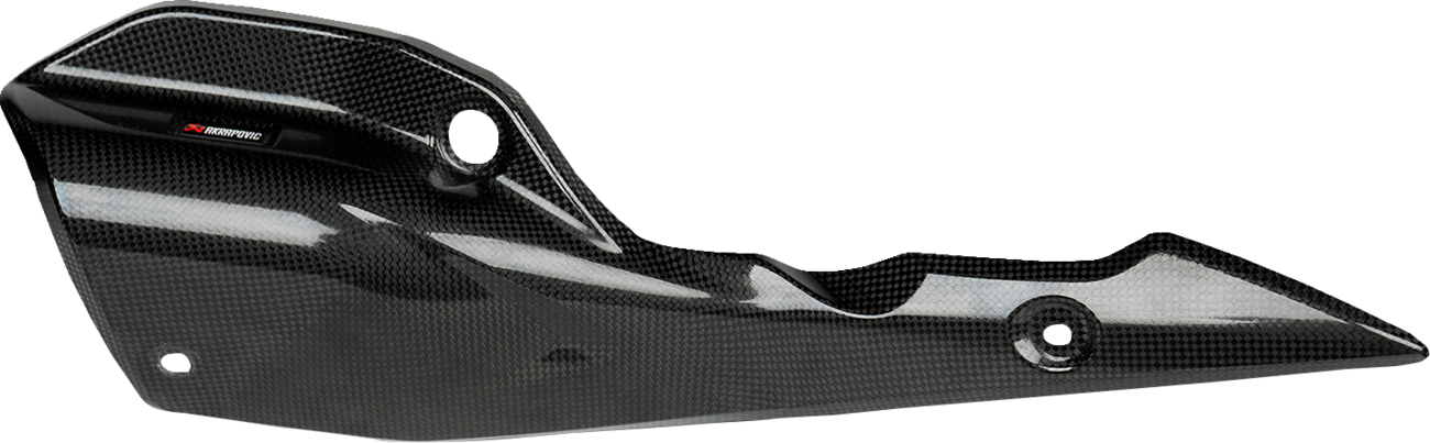Akrapovic Heat Shield - Carbon Fiber - Without Center Stand