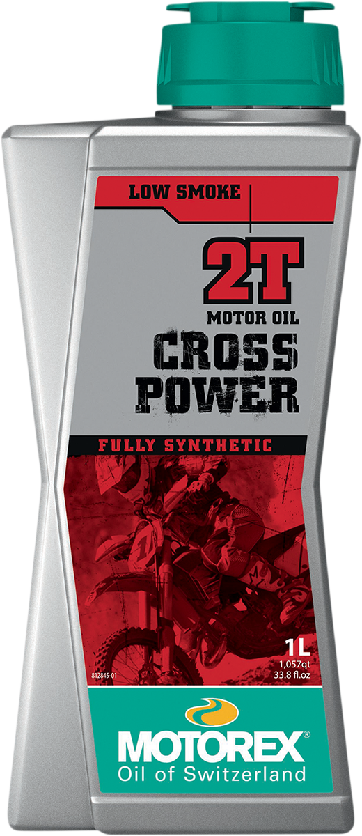 Motorex Cross Power Synthetic 2T Oil - 1L