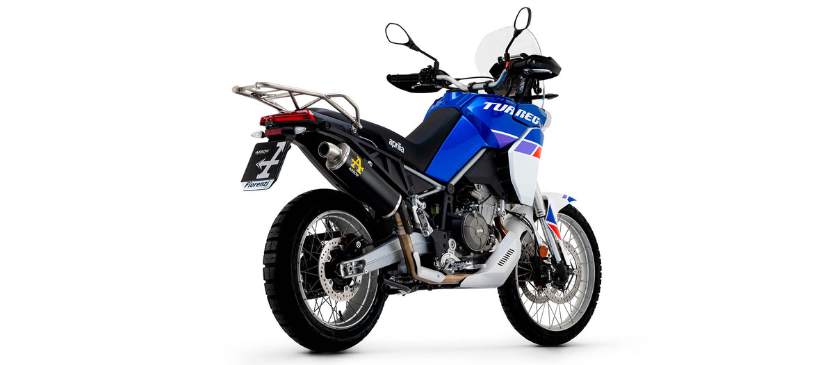 Arrow 72637PON Indy Race Titanium Dark Slip On With Steel End Cap