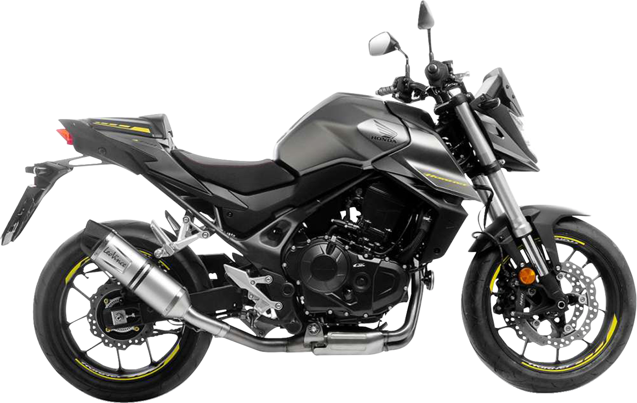LeoVince LV One EVO Slip-On Muffler - Stainless Steel - Honda CB 750 Hornet