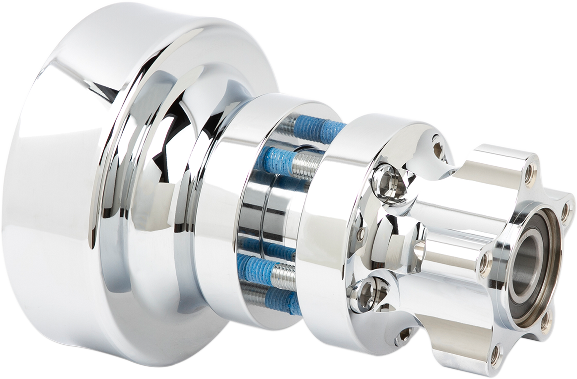 Arlen NESS Hub - Cartridge - Rear/Single Disc - Chrome - '09-26 Touring/Trike