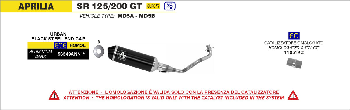 11051KZ Catalytic Converter Kit