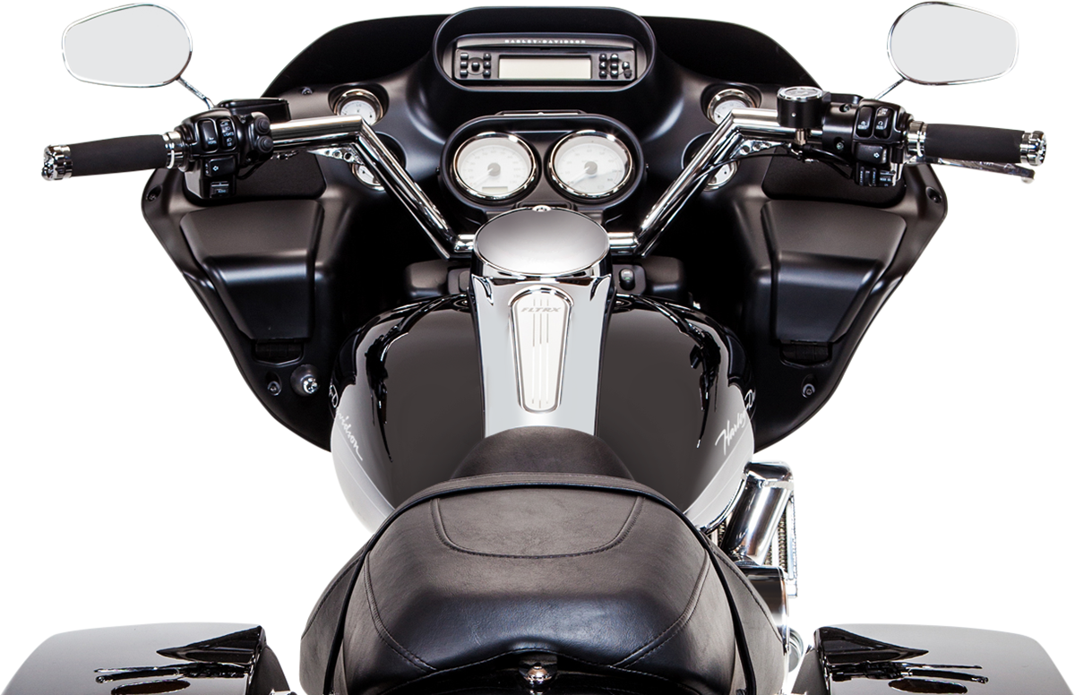 Trask 1-1/4" V-Line Handlebar - 2+ - Chrome
