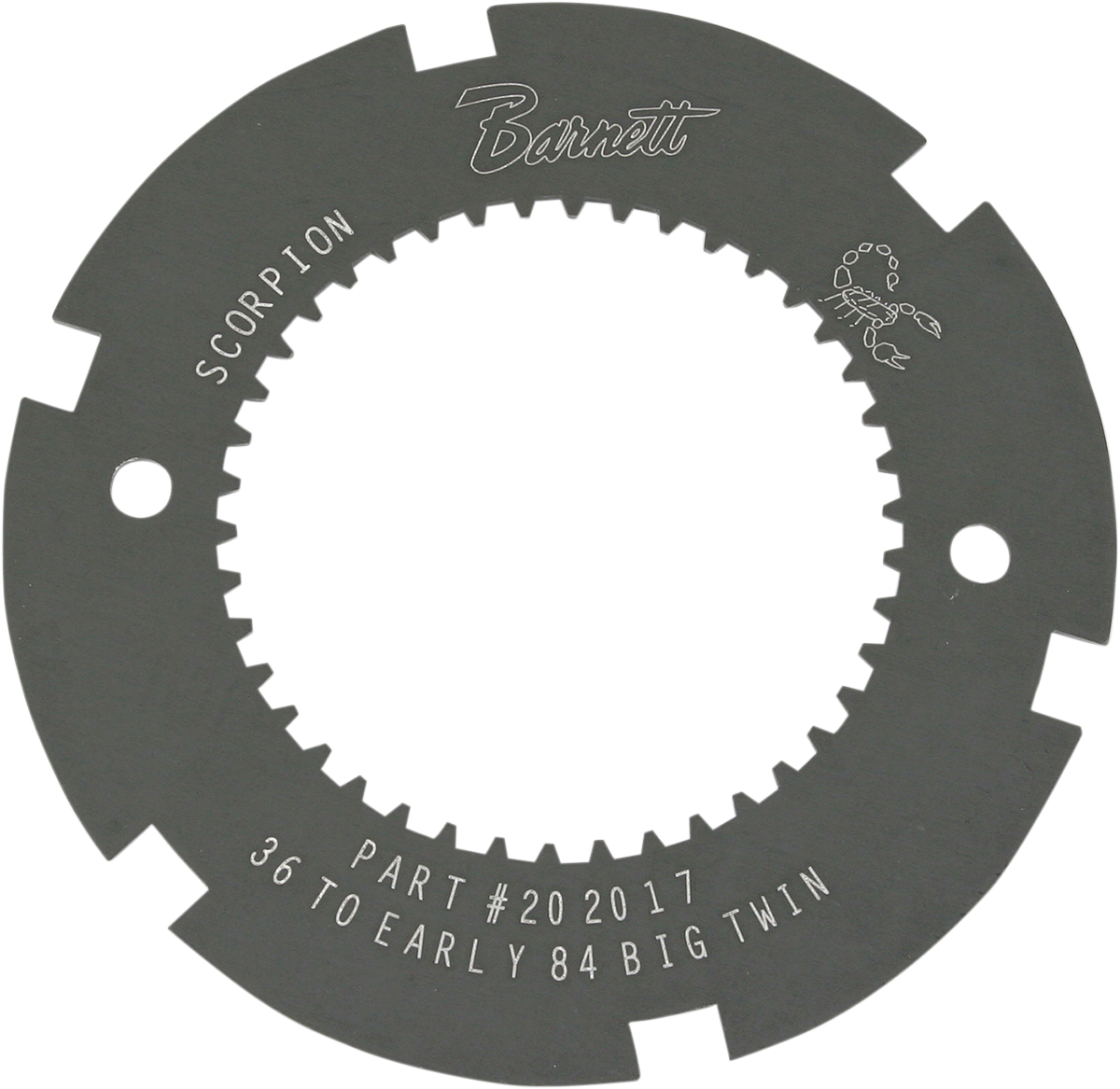 Barnett Lock Plate - Clutch Basket - Scorpion - '36-'84 Harley-Davidson