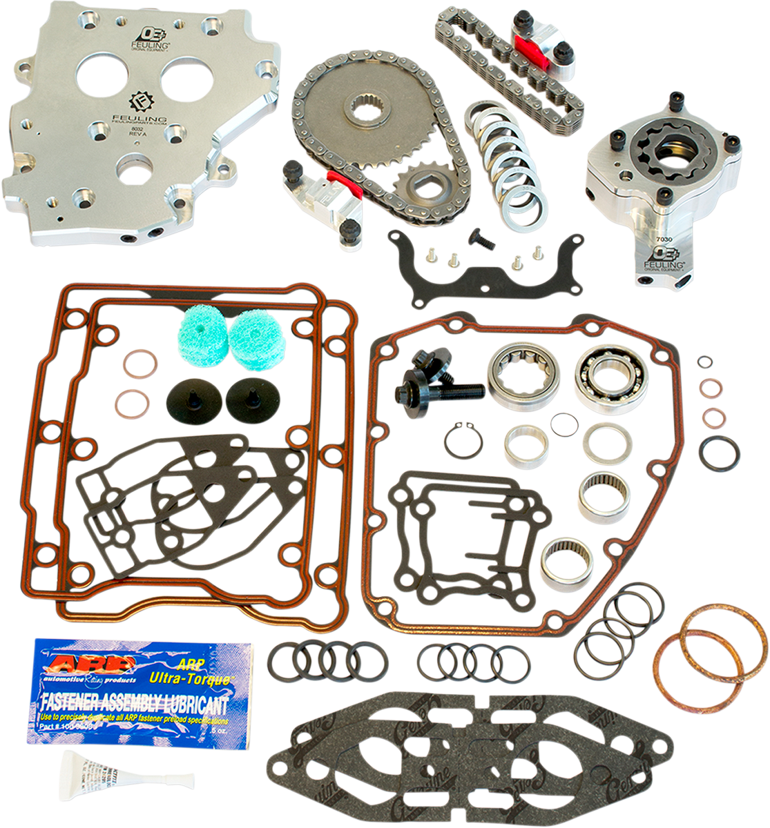 Feuling Parts Conversion Camplate Hydraulic Cam Chain Tensioner - Factory Style - Twin Cam W/O Cam Sensor