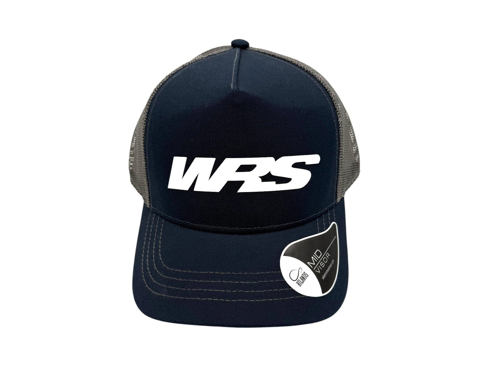 WRS ORIGINAL CAP WITH VISOR BLU GREY