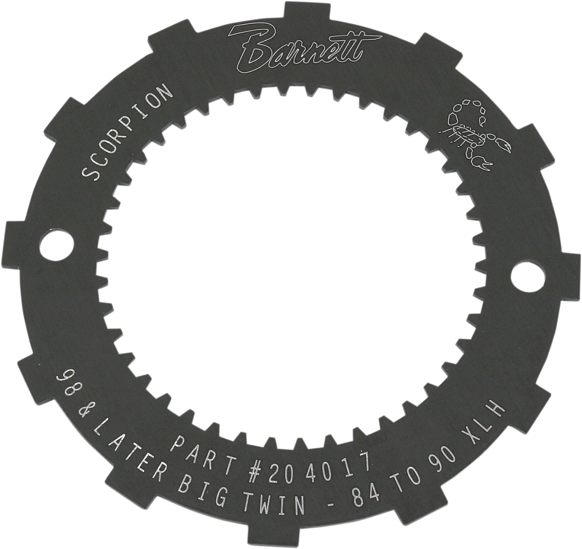 Barnett Lock Plate - Clutch Basket - Scorpion - '86-'90 XL/'98-'05 Dyna/'99-'00 FXR/'97-'06 Softail/Touring