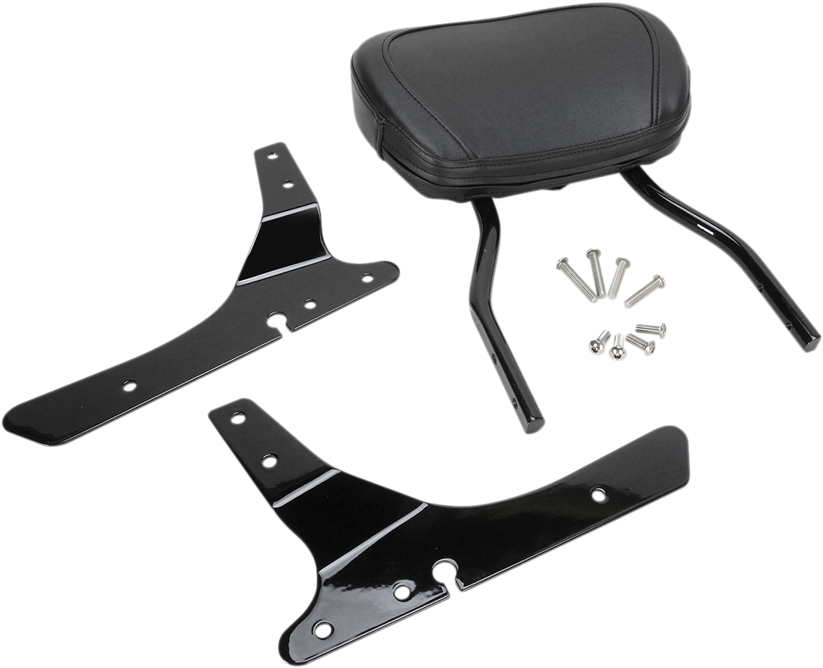 Cobra Round Sissy Bar - Standard - Black - Sportster