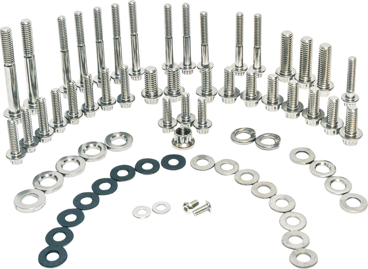 Feuling Parts Fastener Kit - External Engine - 12-Point - XL