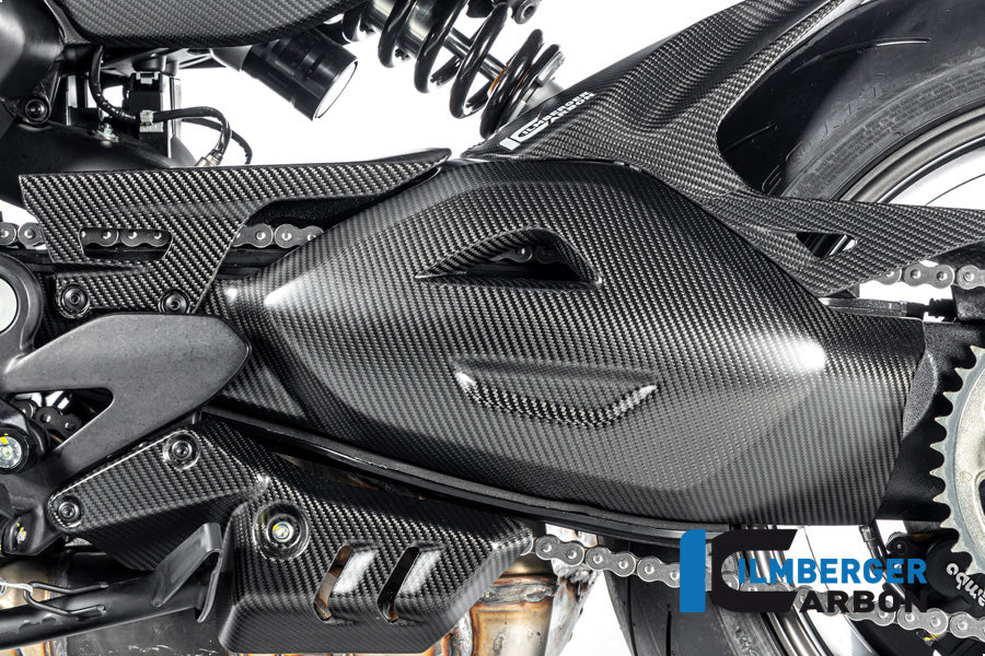 Ilmberger Carbon Swingarm Guard Ducati Diavel Bentley Matte