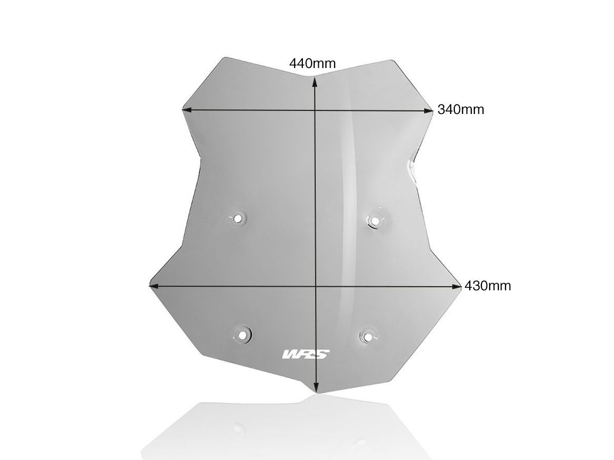 WRS CAPONORD WINDSCREEN F850GS 2018-2023 / F 800 GS 2024-2025