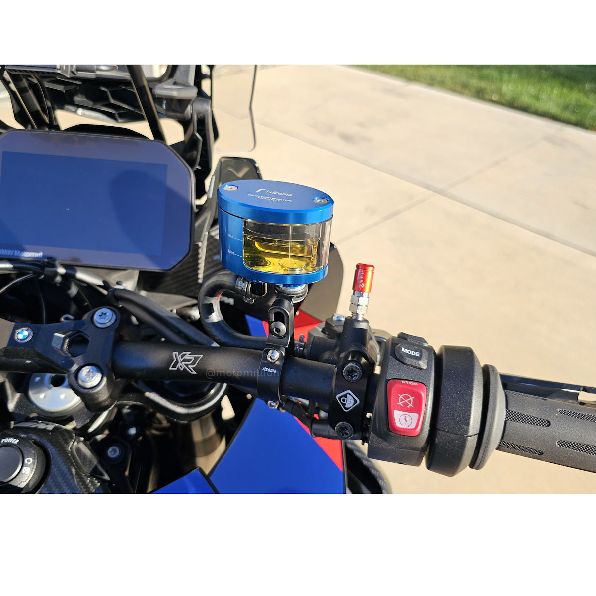 Rizoma Next Complete Front Brake Fluid Reservoir Kit for BMW M1000XR