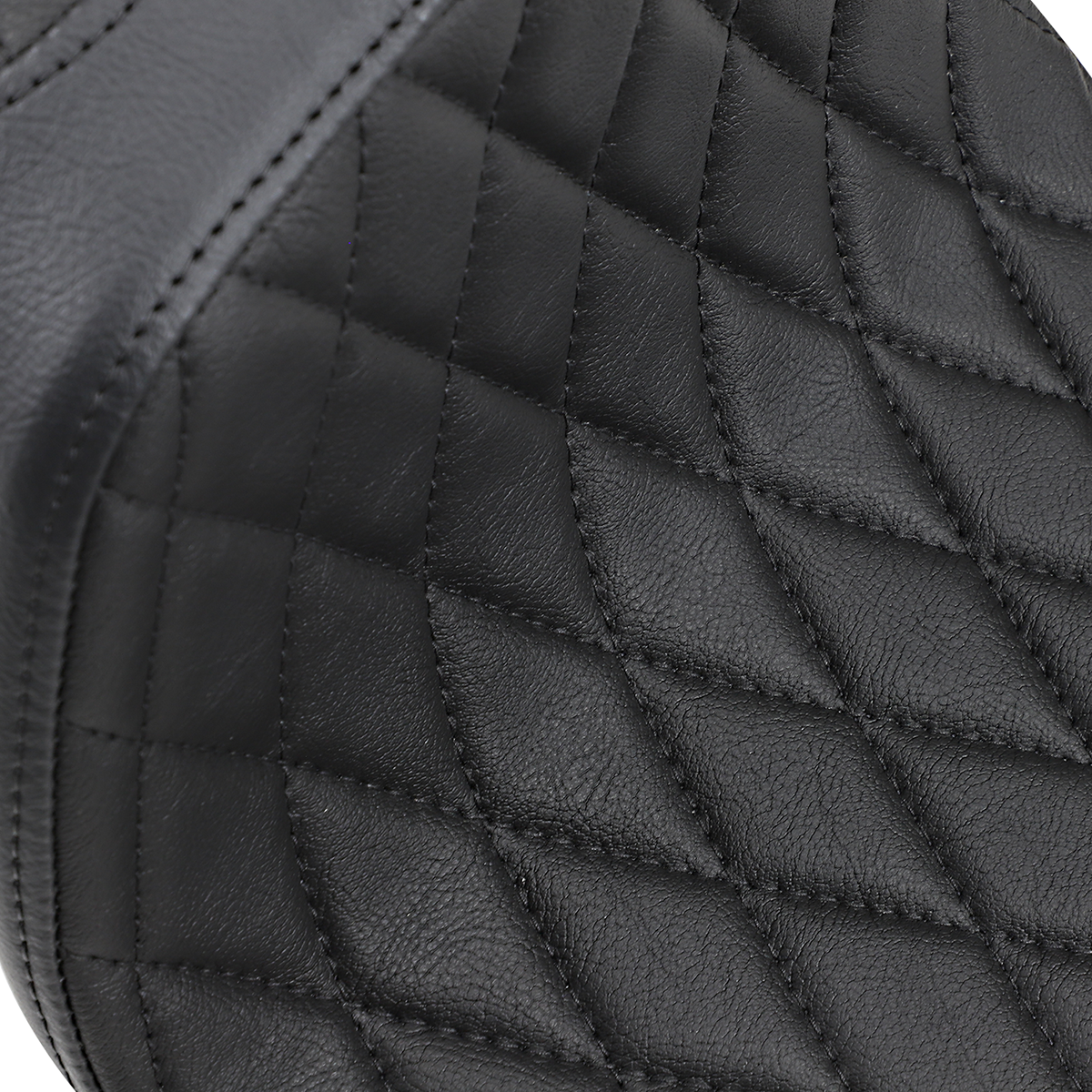 Drag Specialties Seats Predator III Seat - Diamond Stich W/ Black Thread - XL '57-'78