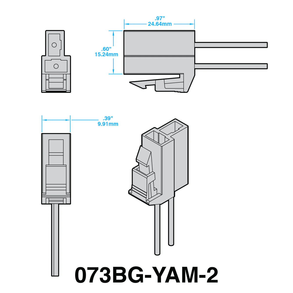 Yoshimura Plug-N-Play Turn Signal Adapters For YAMAHA (STYLE 2)