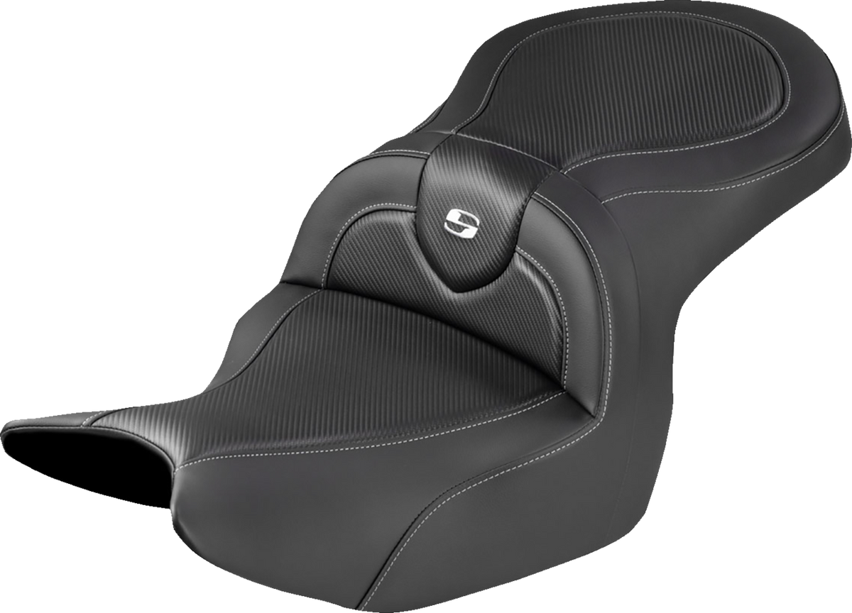 Saddlemen Roadsofa™ Seat - Carbon Fiber Inlay - No Backrest - Honda Goldwing '18-'26