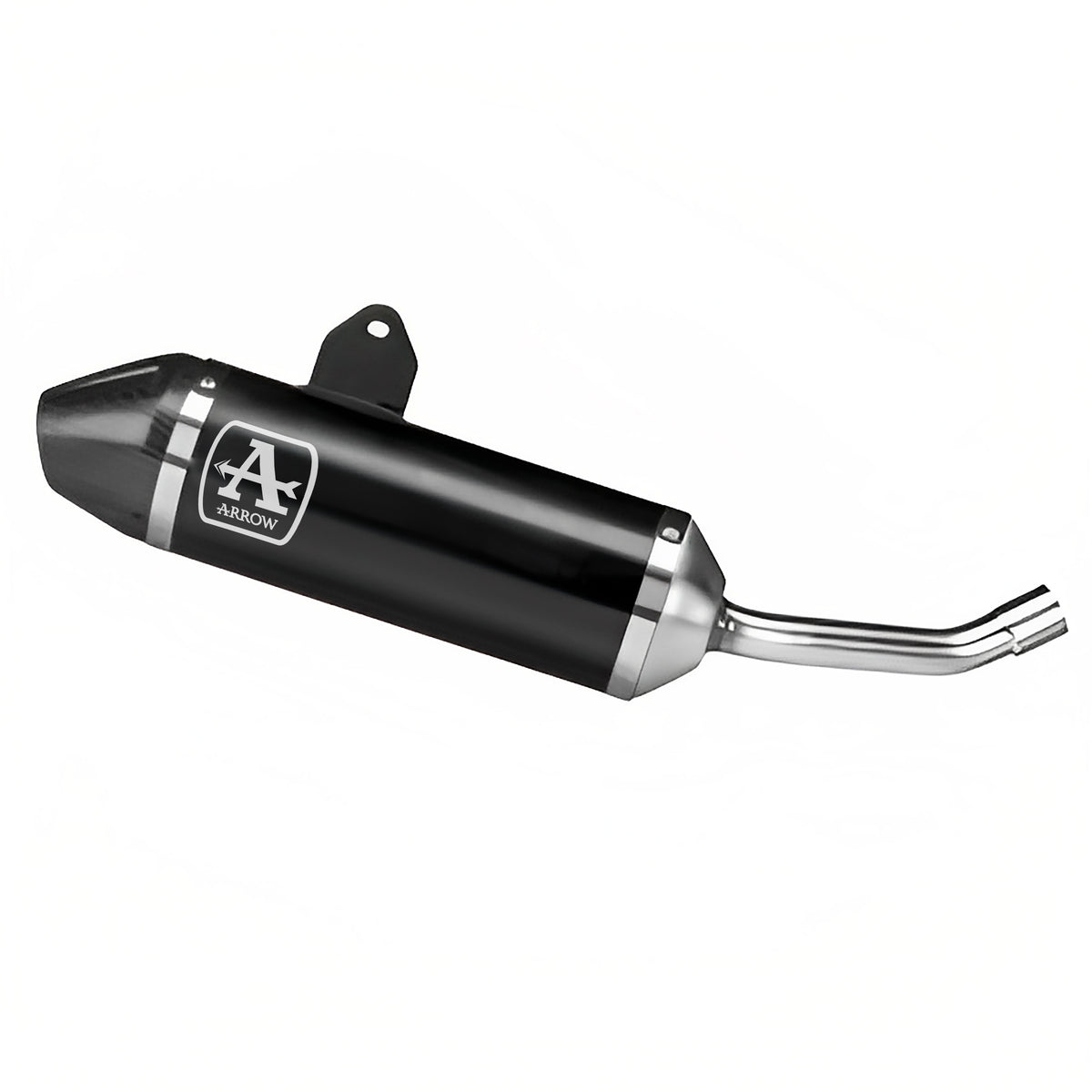 52512AKN Thunder Aluminium Dark Slip On With Carbon End Cap