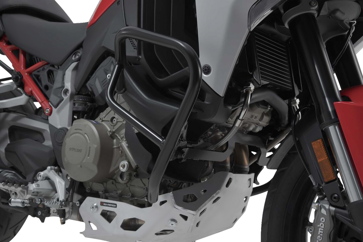 SW-Motech Crash Bar - Left/Right - Black - Ducati - Multistrada V4