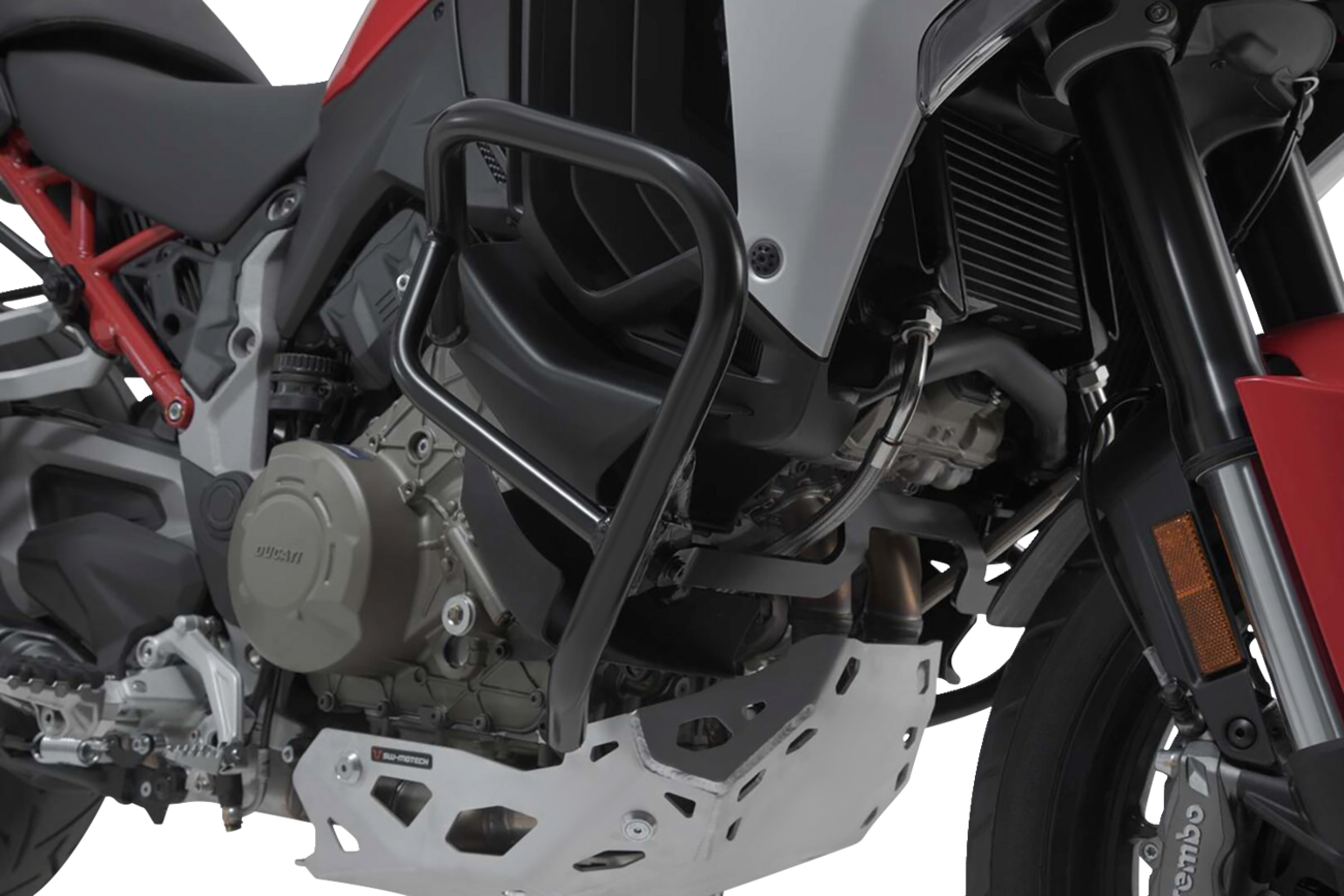 SW-Motech Crash Bar - Left/Right - Black - Ducati - Multistrada V4